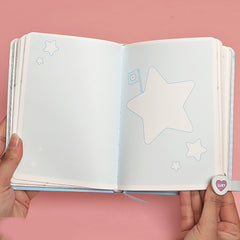 Kawaii Cute Girl Illustrated B6 Notebook, Kawai Notebooks