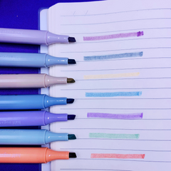 Half Sugar Morandi Fluorescent Color Highlighters - Kawaii Stories