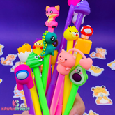 Kawaii Gel Pen Set of 10 With Pouch