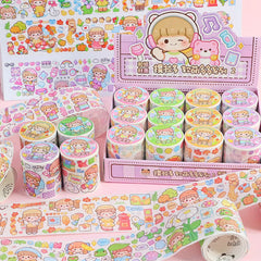 Tirado Cute Soft Duoduo Sauce Washi Tape - Soft Paper Hand Journal Tape, Washi Tapes