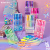 🌈 Acrylic Dreamy Gel Pen Set of 6– Kawaii Pastel Writing & Drawing Pens