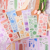 Watercolor Dream Vintage Paper Stickers πΈ