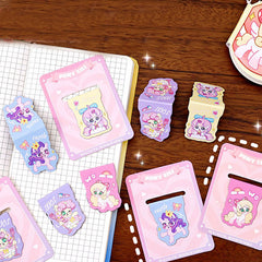 Cute Cartoon Pony Lily Magnetic Bookmark, Bookmarks
