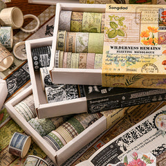 Ancient Style Stickers Washi Tape Box of 20, Washi Tapes