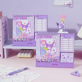 Sanrio Kuromi Countdown Check-In 2026 Desk Calendar