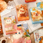 Leisure Day Series Cat Puppy Puzzle Gift Box