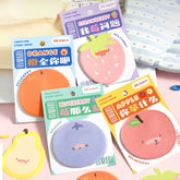 Post-it Notes Doodling Diary Series – Cute Fruit & Fun Emoji Student Notes