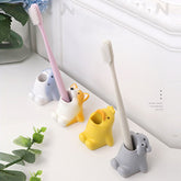 Cute Animal Toothbrush / Pen Holder Table Decor