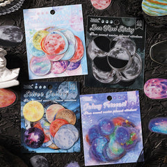 Star Secret Language Transparent PET Sticker Pack of 40Pcs π