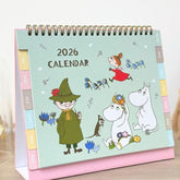 2026 Moomin Family Cartoon Desk Calendar