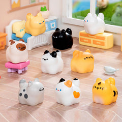 Micro Landscape Cute Kitten Resin Decoration Dolls 2.1CM Set of 6