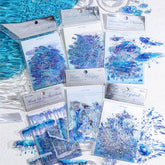 Mo Ink PET Ice Crystal Sticker – Rainwater Series Pack of 20 Stickers