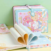 Kawaii Cute Cartoon Magnetic Buckle Handbook, Kawai Notebooks