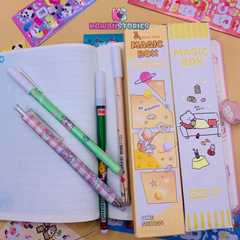 Random Pen Marker Sticker With Refills Magic Blind Box