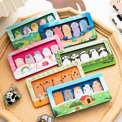 Kawaii Animal Cartoon Thumb Sticky Notes Bookmarks,Sticky Notes