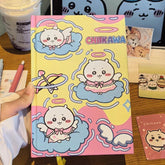 🌸 Japanese Jiikawa Angel Notebook – Cute A5 Hardcover Korean-Style Student Journal