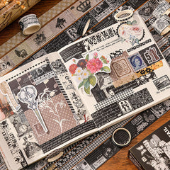 Ancient Style Stickers Washi Tape Box of 20, Washi Tapes