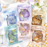 Wish Dream Bottle Series Bottle-Themed Notebook Decor Stickers 20Pcs