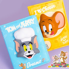 Tom & Jerry Stress Relief Notebook with Squishy Cover