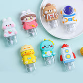 Cartoon Silicone Head Correction Tape – Cute Character Smooth 5mm Correction Tape for Students