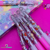 Hello Kitty Cute Cat Metal Hook Press Pen