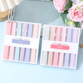 🌈 Morandi Pastel Highlighter Set – Soft Kawaii 6-Color Marker Pack