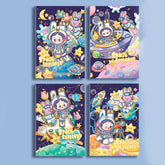 Kawaii B5 Cartoon Slim Notebook, Kawai Notebooks