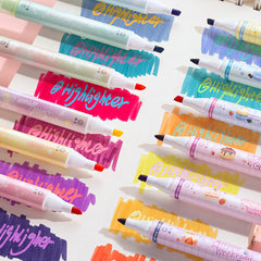 American Vintage Double Head Magic Highlighter Set, Kawai Highlighters