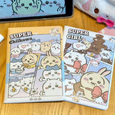 Collection of Japanese style student diaries with colorful A5 hardcover animal themed covers