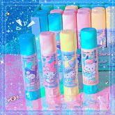 Macaron color unicorn glue stick stationery set