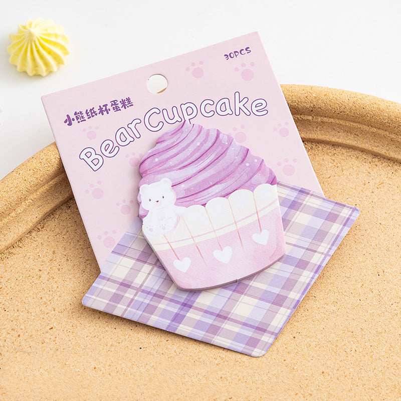 Kawaii Dessert Shape Sticky Notes,Sticky Notes
