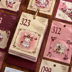 📘 Adele Series 365-Day Countdown Calendar – Creative Detachable Kawaii Desk Calendar