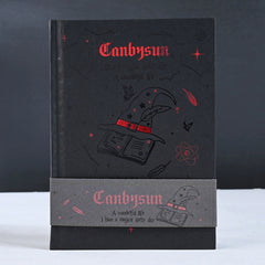 🖤 32K Black Paper Notebook – Creative Aesthetic Sketch & Doodle Journal