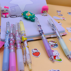 Sanrio Family Metal Hook Grip Gel Pen