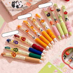 Kawaii Cat Gel Pen with Quick-Dry Black Ink