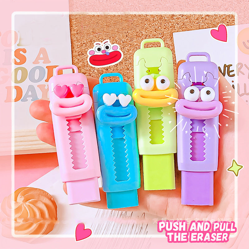 Duck Shaped Retractable Eraser