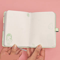 Kawaii Cute Girl Illustrated B6 Notebook, Kawai Notebooks
