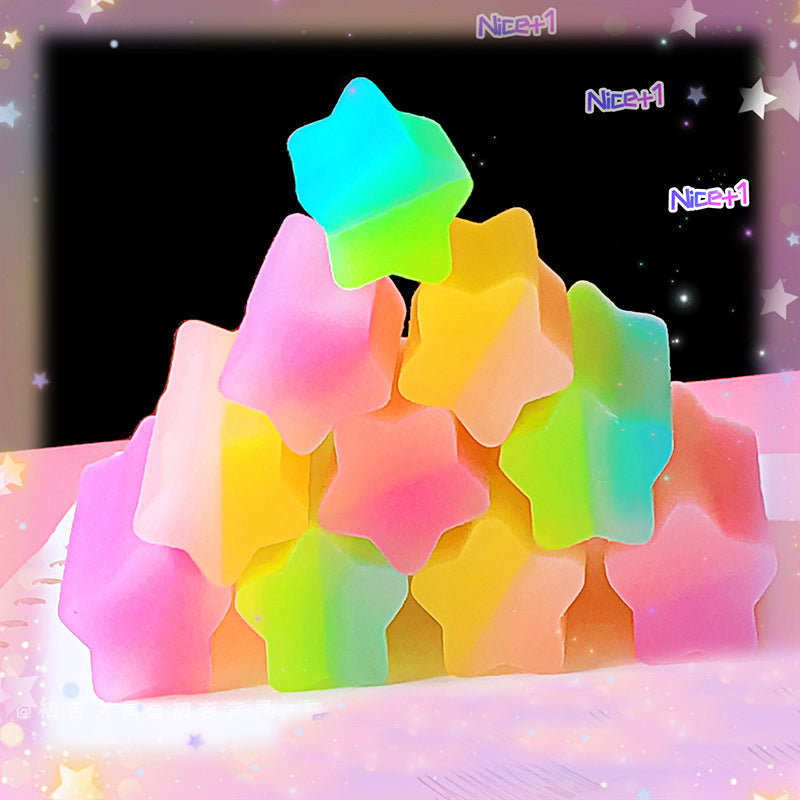 Lucky Star Luminous Eraser