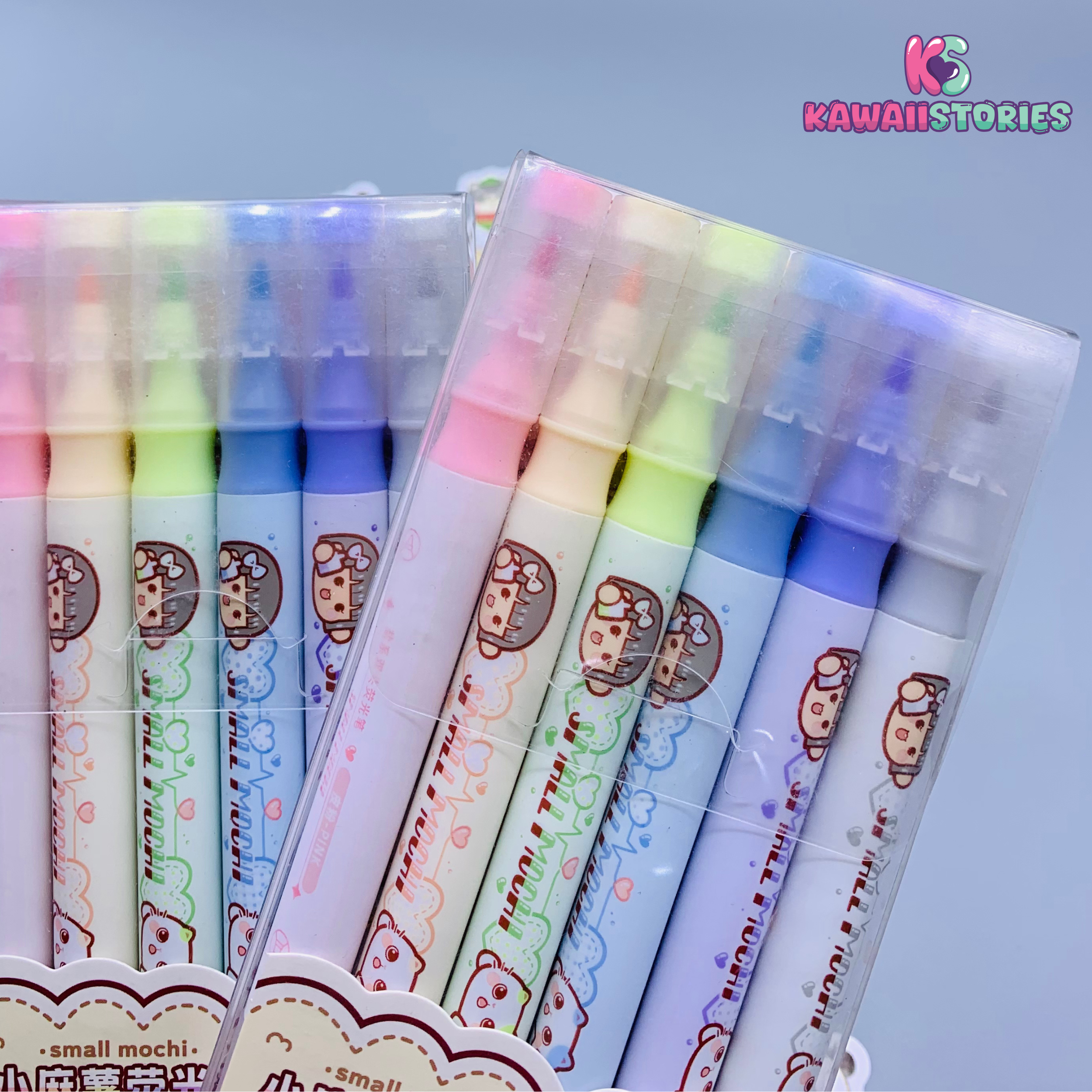 Mochi Double Head Highlighters - included product detail, not the full bundle