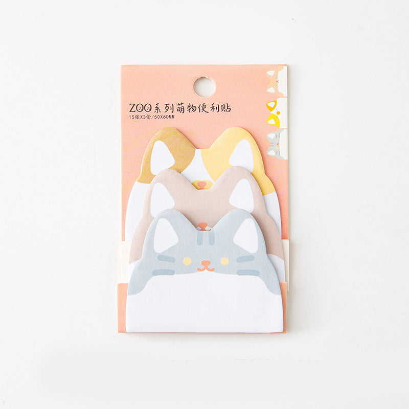 Special Shaped Three Style Sticky Notes Label Stickers,Sticky Notes