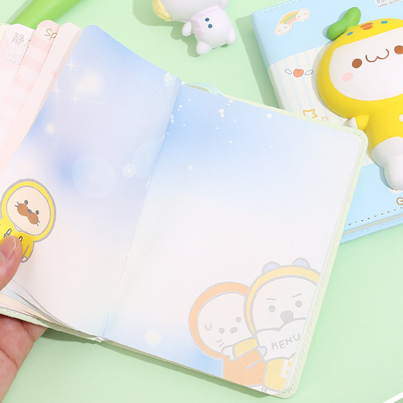 Kawaii Cute Cartoon Slow Rebound Decompression Notebook, Kawai Notebooks