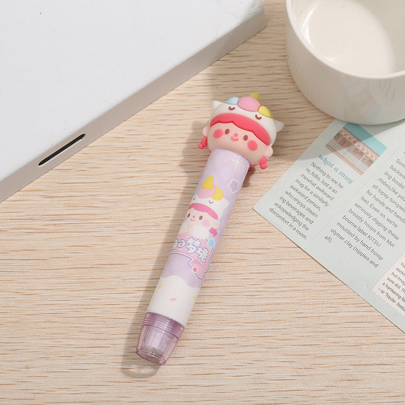 Cute Cartoon Animal Head Eraser