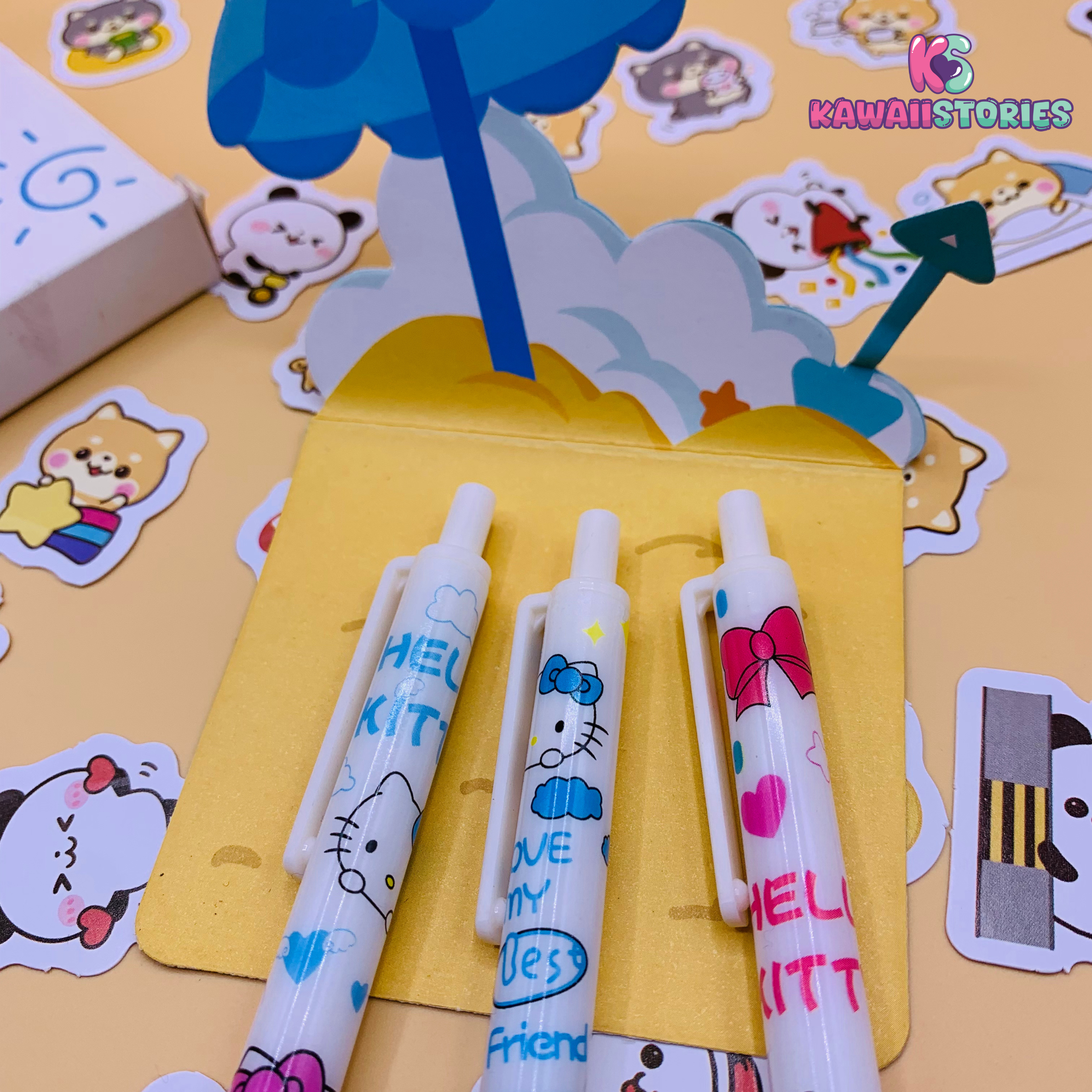 Hello Kitty Kuromi Cartoon Pen