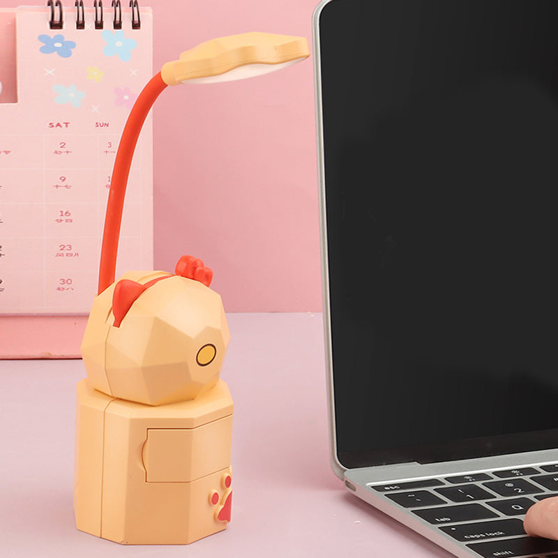 Kawaii Student Dormitory Cartoon Animal Lamp,Kawaii Lamps