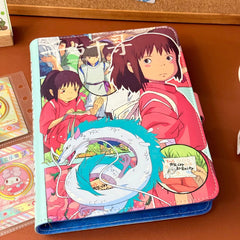 🐉 Spirited Away A5 Notebook – Cute PU Loose-Leaf Student & Office Journal