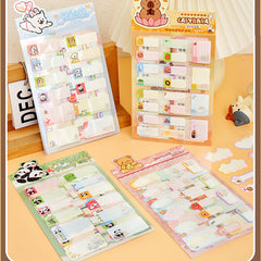 Waterproof Capybara Note Stickers, Stickers