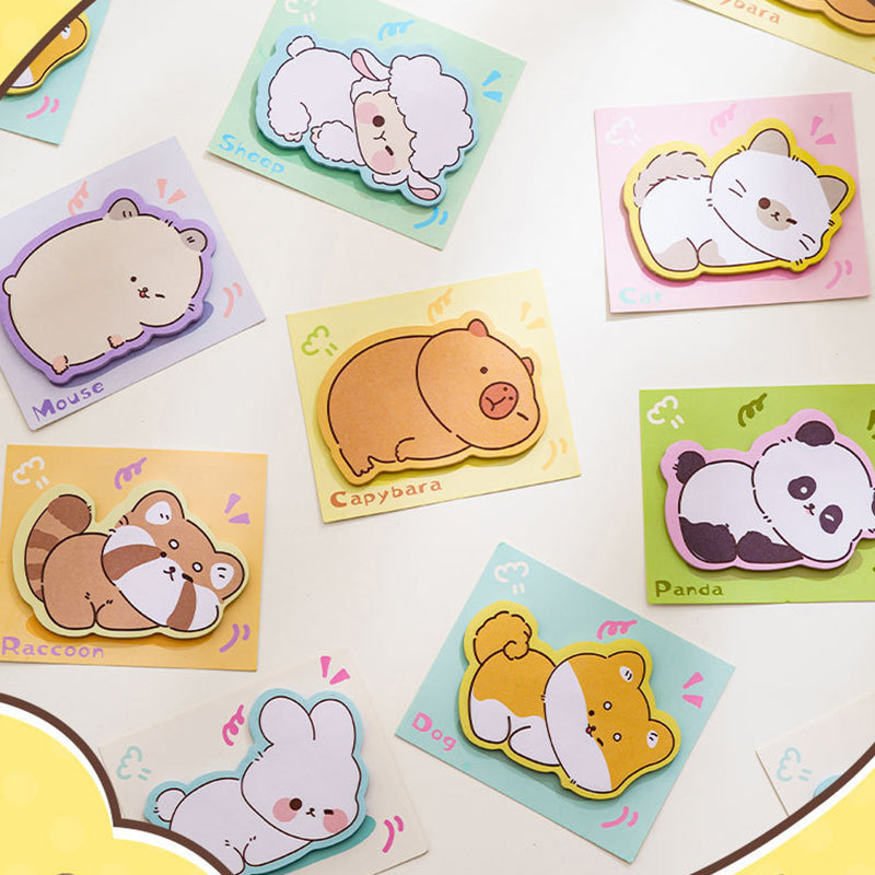 Kawaii Cartoon Animal Sticky Notes,Sticky Notes
