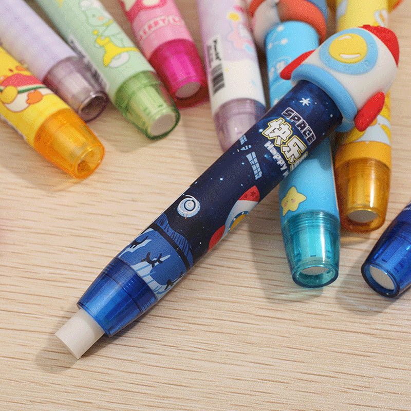 Cute Cartoon Animal Head Eraser