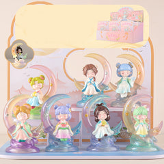 Kawaii Ancient Style Praying Girl Blind Box Lamp,Kawaii Lamps