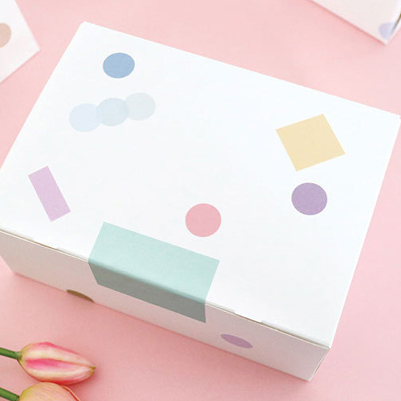 Cute Color Palette Gradient Index Stickers, Bookmarks